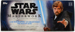 2018 Topps Star Wars Masterwork Hobby Box